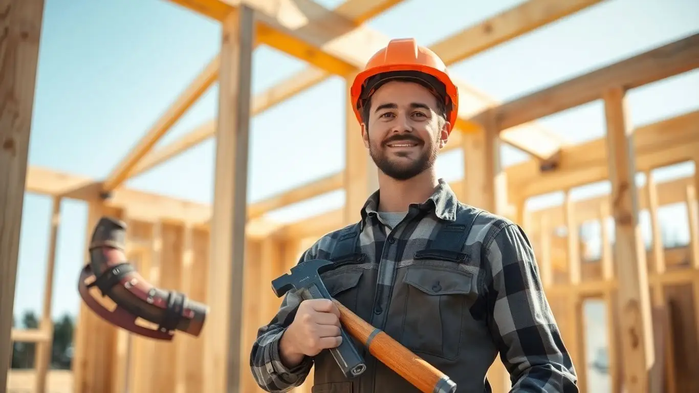 How much do carpenters make – carpenter working on a home improvement project
