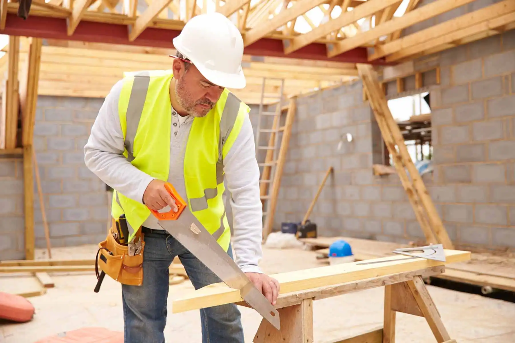 What Is an Carpenter? Carpenter working on home carpentry